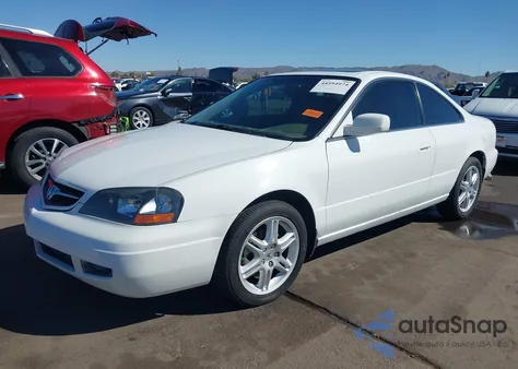 2003 Acura Cl 3.2 Type S Manual z USA, uszkodzony, nr VIN 19UYA41673A008817